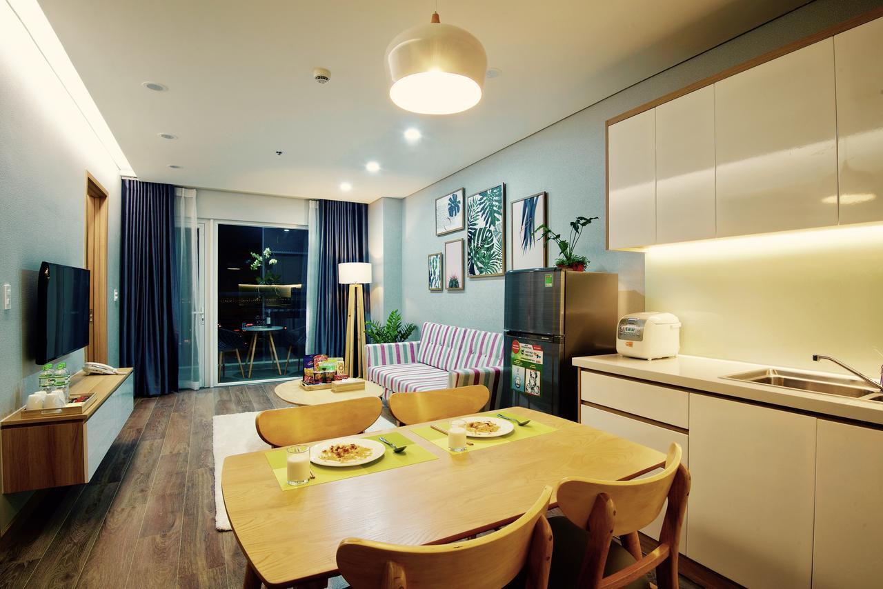 Saman Luxury Apartment ดานัง ภายนอก รูปภาพ