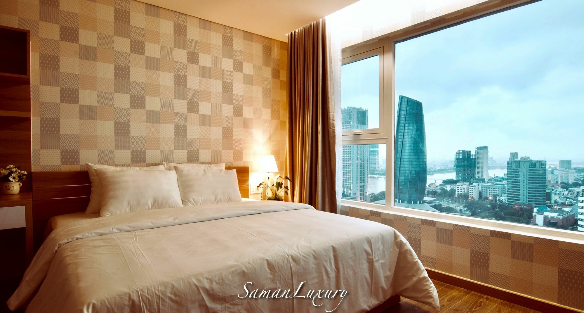 Saman Luxury Apartment ดานัง ภายนอก รูปภาพ